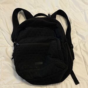 Vera Bradley Black Quilted Backpack